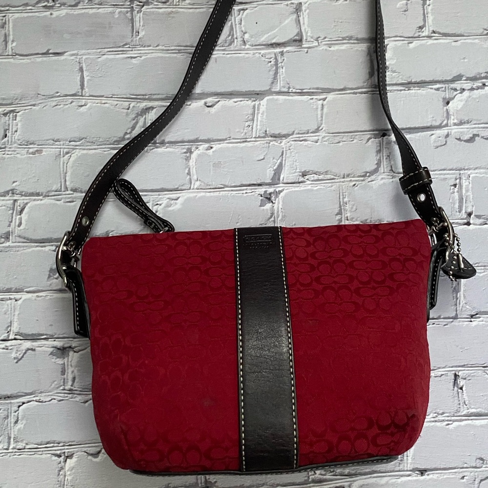 2/$50 bundle | Coach small canvas bag